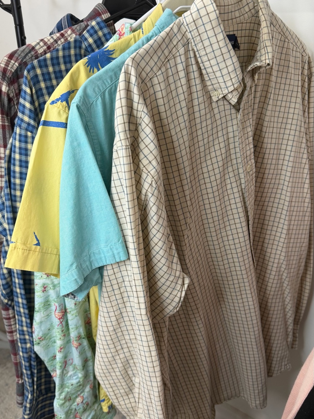 Men’s 7 Shirt Bundle Size L – Ralph Lauren, Eddie Bauer & More